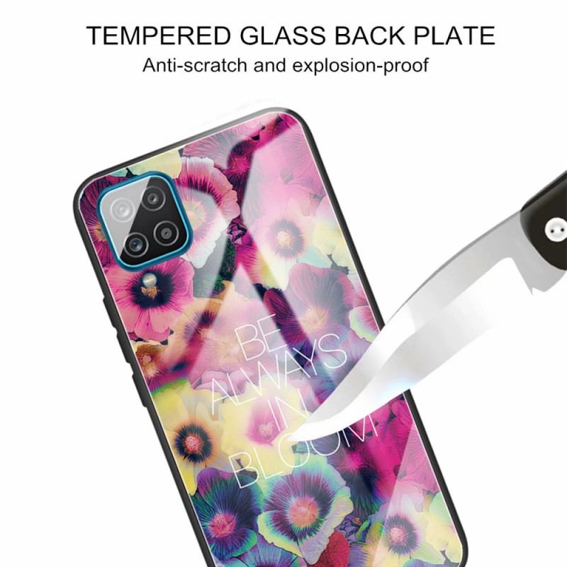 Cover Samsung Galaxy M32 Be Always In Bloom Hærdet Glas