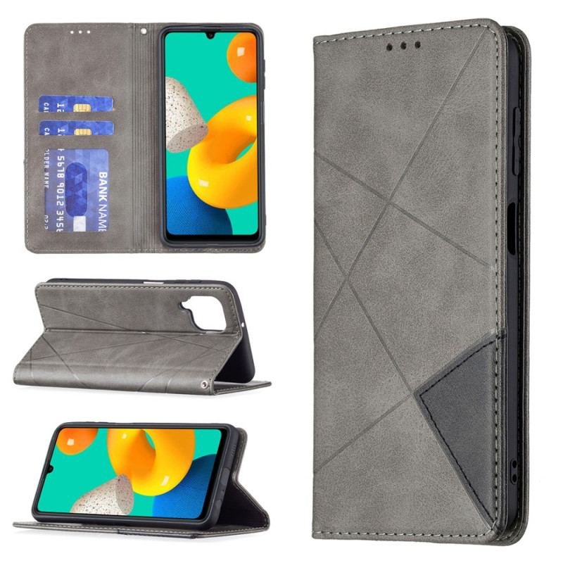 Cover Samsung Galaxy M32 Flip Cover Kunstner Stil