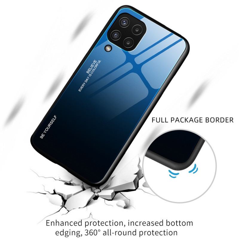 Cover Samsung Galaxy M32 Hærdet Glas Vær Dig Selv