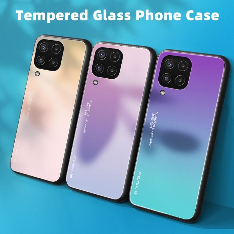 Cover Samsung Galaxy M32 Hærdet Glas Vær Dig Selv