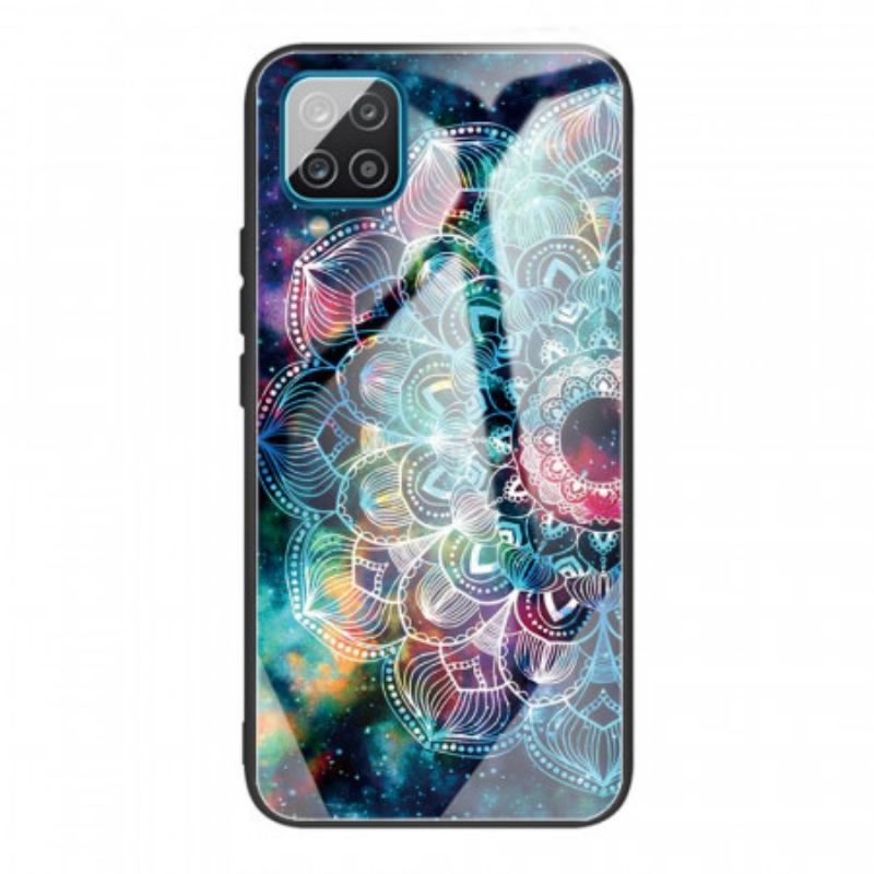 Cover Samsung Galaxy M32 Mandala Hærdet Glas