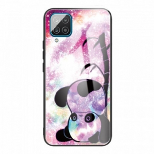 Cover Samsung Galaxy M32 Panda Hærdet Glas