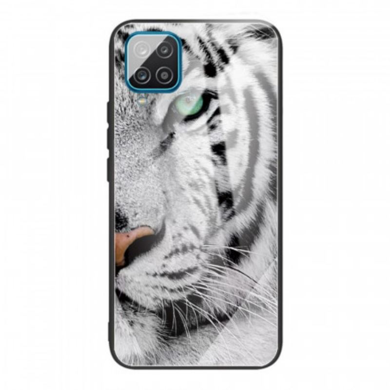 Cover Samsung Galaxy M32 Tiger Hærdet Glas