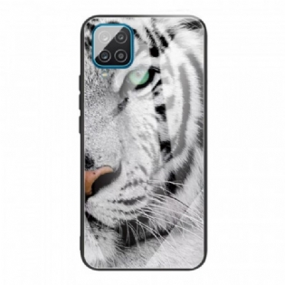 Cover Samsung Galaxy M32 Tiger Hærdet Glas