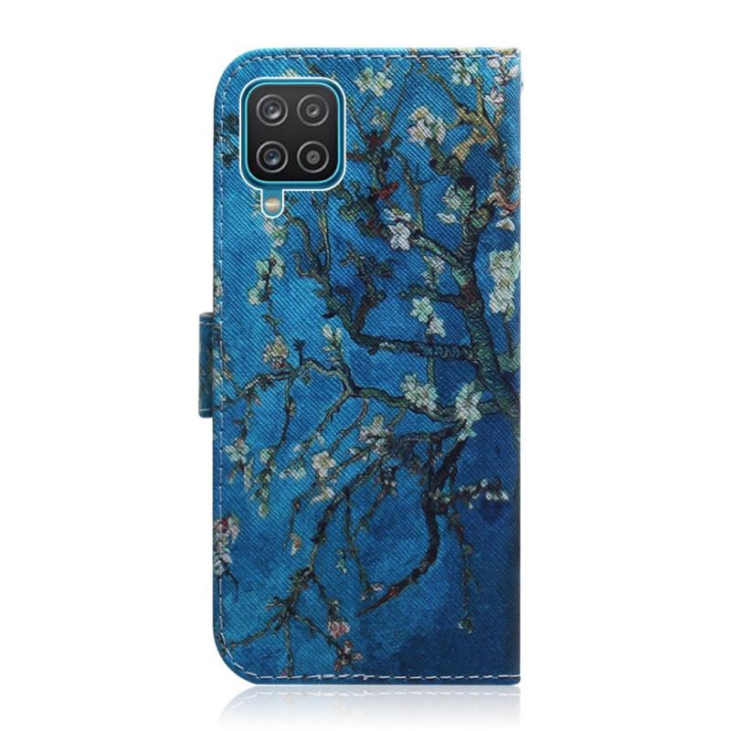 Flip Cover Samsung Galaxy M32 Blomstrende Trægren