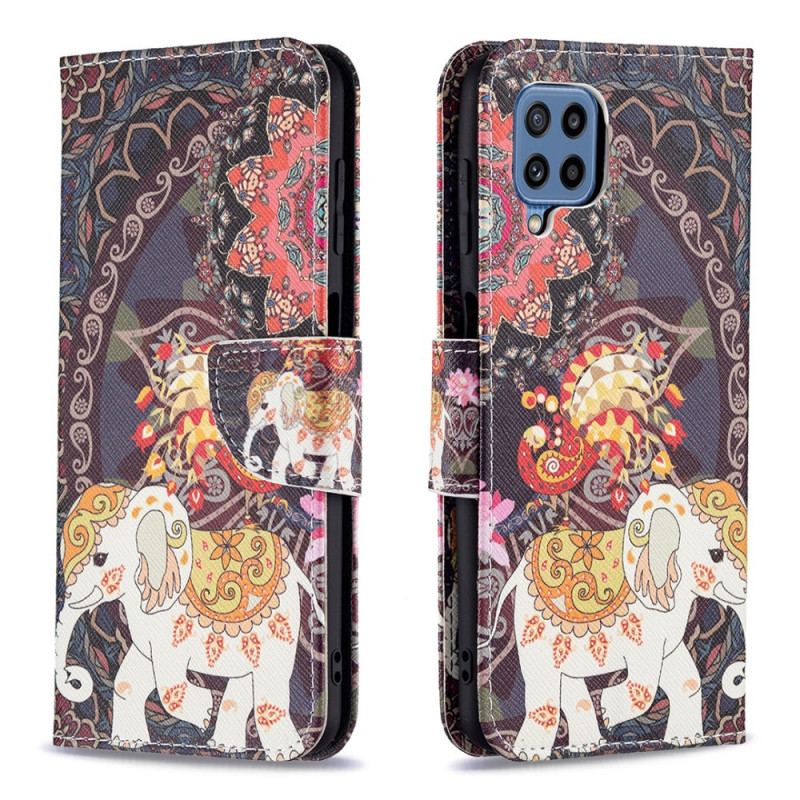 Flip Cover Samsung Galaxy M32 Indisk Elefant