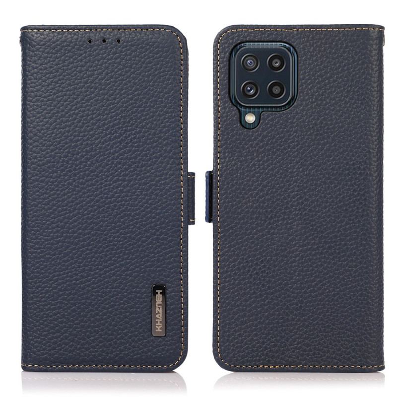 Flip Cover Samsung Galaxy M32 Litchi Læder Khazneh Rfid