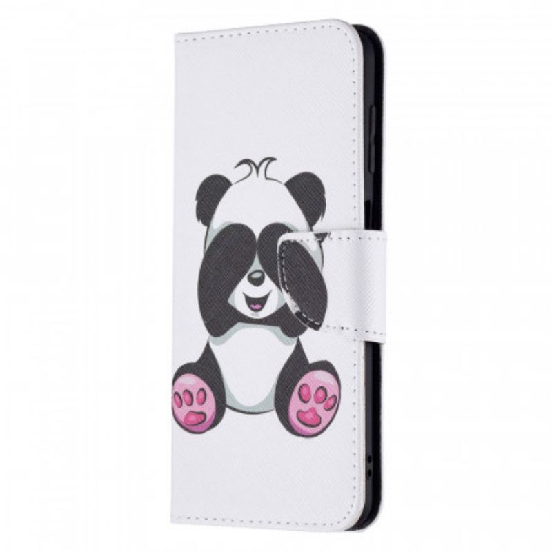 Flip Cover Samsung Galaxy M32 Panda Sjov