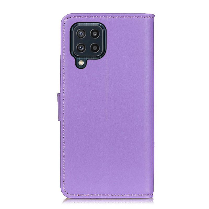 Flip Cover Samsung Galaxy M32 Prangende Kunstlæder