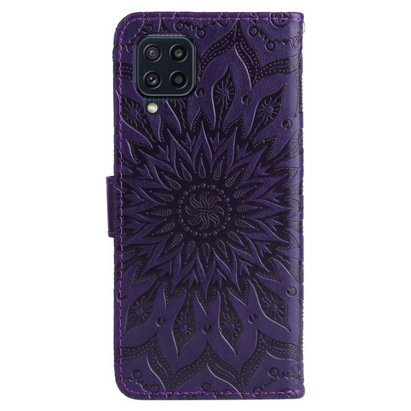 Flip Cover Samsung Galaxy M32 Solblomst