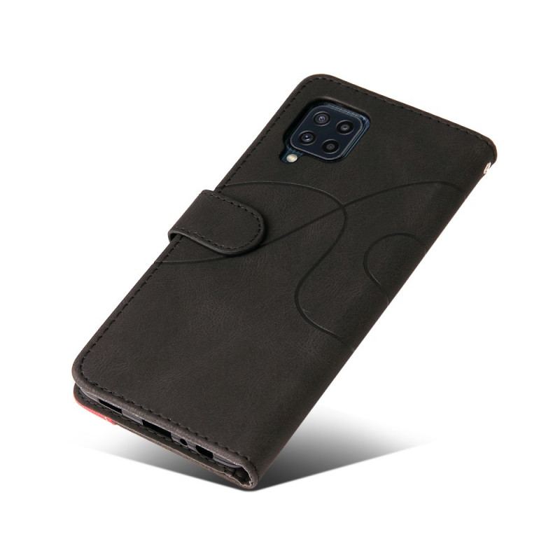 Læder Cover Samsung Galaxy M32 To-tonet