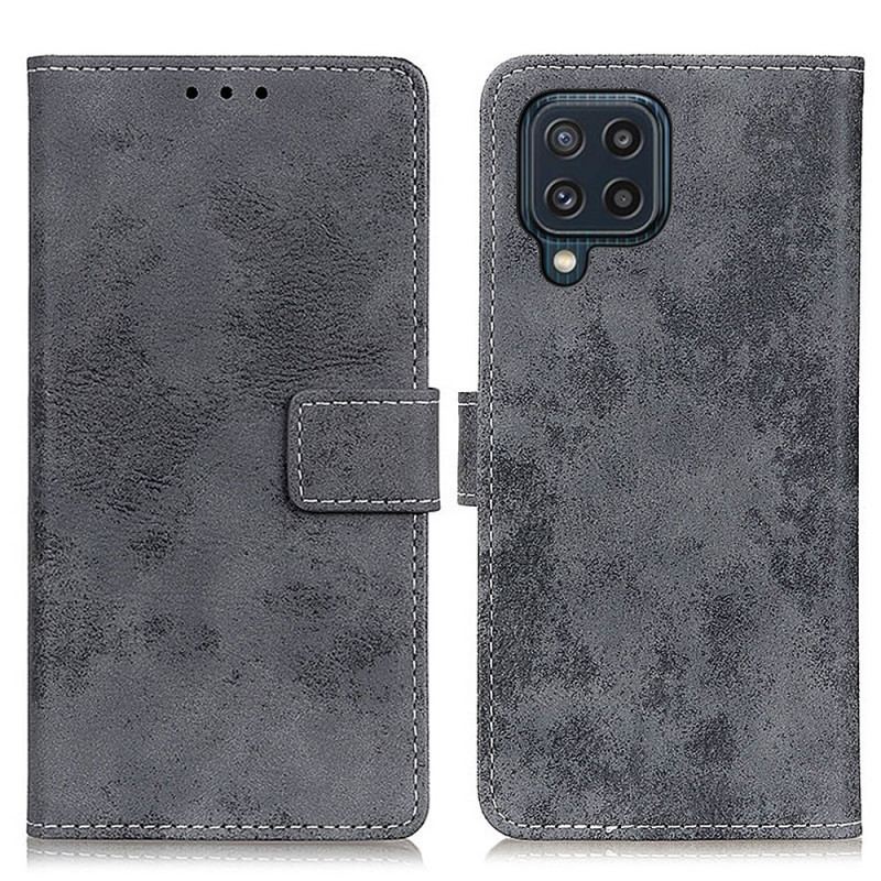 Læder Cover Samsung Galaxy M32 Vintage Kunstlæder