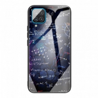 Mobilcover Samsung Galaxy M32 Matematiske Beregninger Af Hærdet Glas