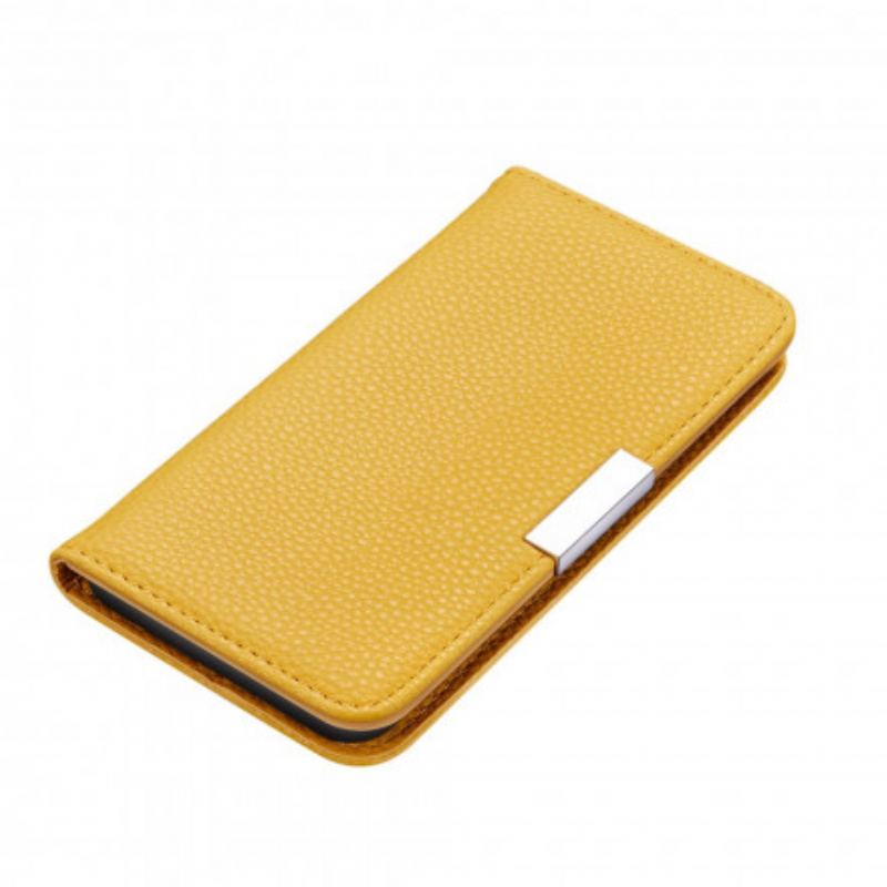 Cover Samsung Galaxy S21 Plus 5G Flip Cover Imiteret Læder Litchi Ultra Chic