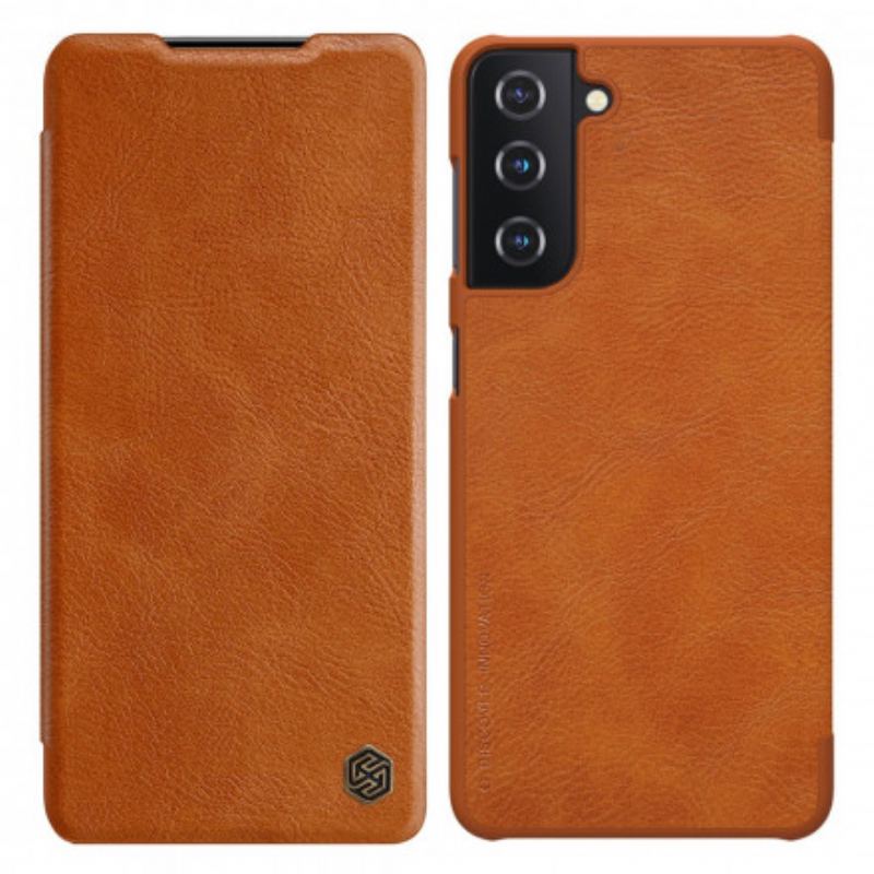 Cover Samsung Galaxy S21 Plus 5G Flip Cover Nillkin Qin-serien