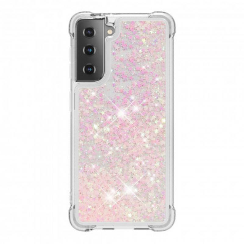 Cover Samsung Galaxy S21 Plus 5G Ønsker Pailletter