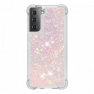 Cover Samsung Galaxy S21 Plus 5G Ønsker Pailletter