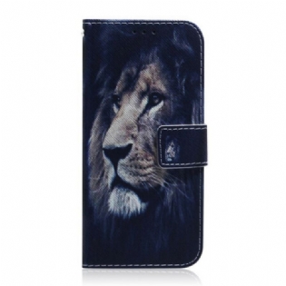 Flip Cover Samsung Galaxy S21 Plus 5G Drømme-løve