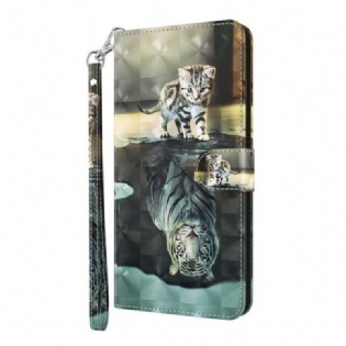 Flip Cover Samsung Galaxy S21 Plus 5G Ernest The Tiger