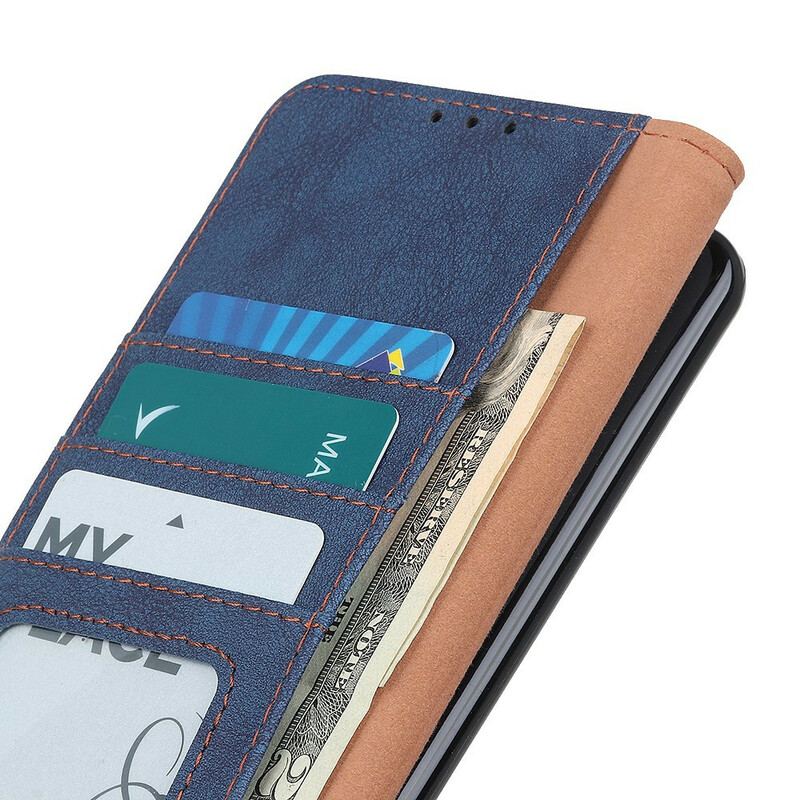 Flip Cover Samsung Galaxy S21 Plus 5G Khazneh Retro Split Imiteret Læder