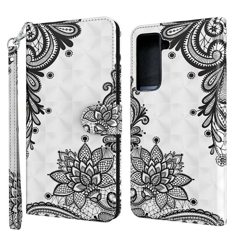 Flip Cover Samsung Galaxy S21 Plus 5G Lille Blonde