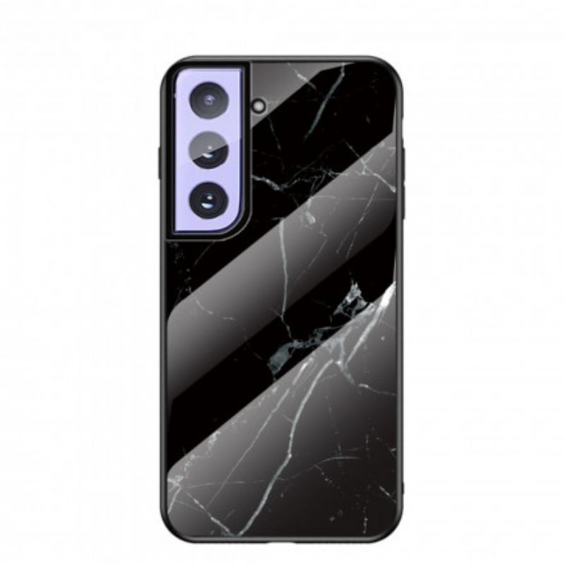 Mobilcover Samsung Galaxy S21 Plus 5G Marmorfarver Hærdet Glas