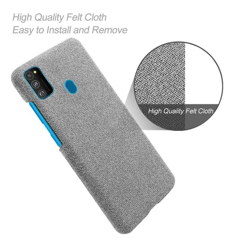 Cover Samsung Galaxy M21 Teksturstof Ksq