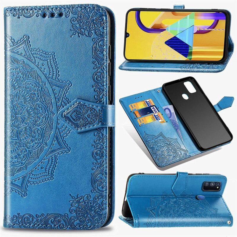 Flip Cover Samsung Galaxy M21 Mandala Middelalder