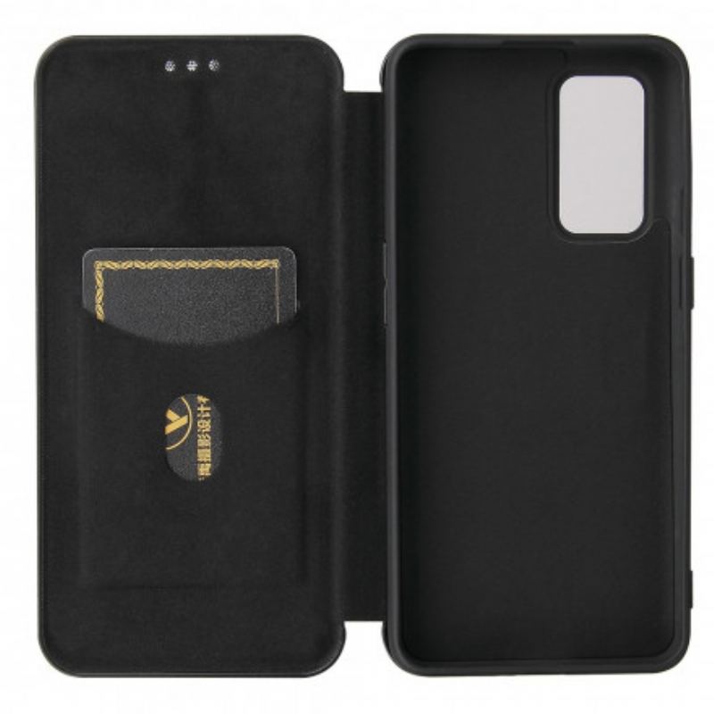 Cover OnePlus 9 Flip Cover Silikone Carbon