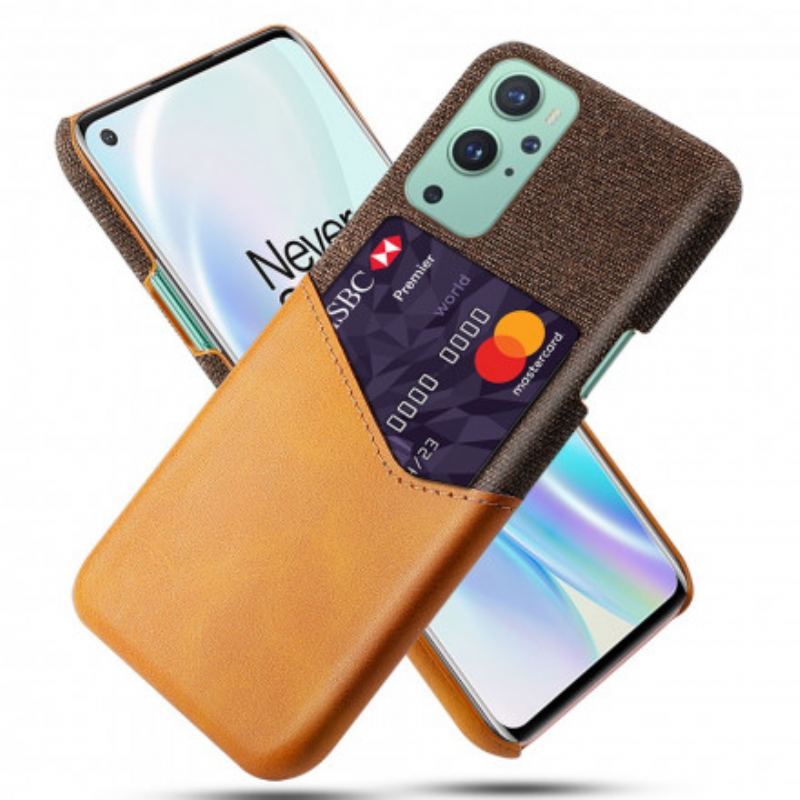 Cover OnePlus 9 Ksq Kortholder