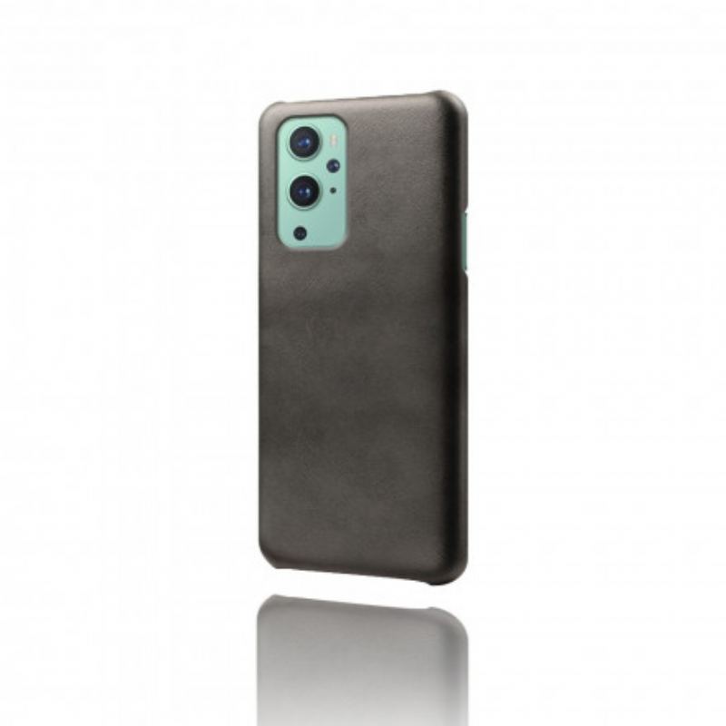 Cover OnePlus 9 Ksq Lædereffekt