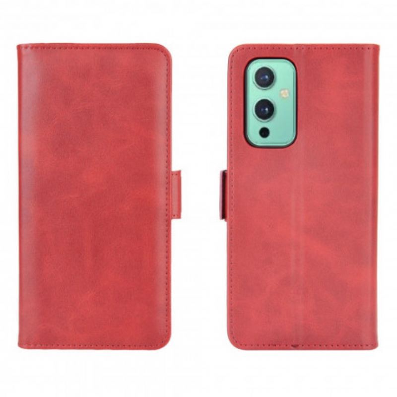 Flip Cover OnePlus 9 Læder Cover Dobbelt Klap