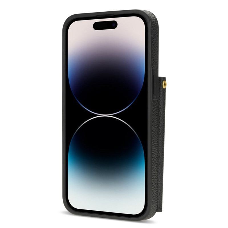 Cover iPhone 16 Pro Kortholder Og Snor