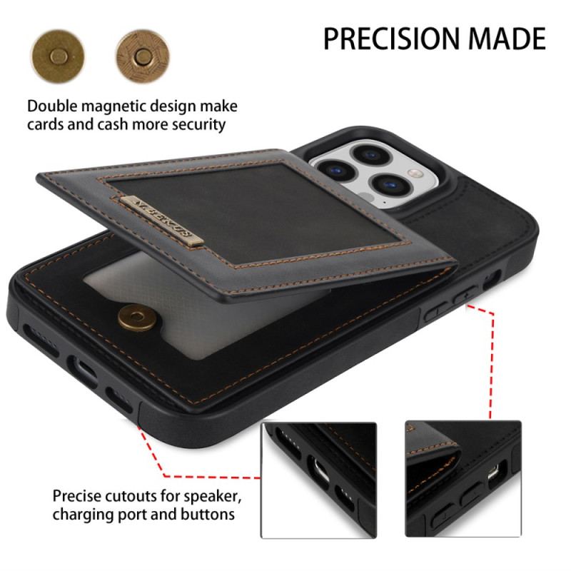 Cover iPhone 16 Pro Telefon Etui N.bekus Rfid Kortholder