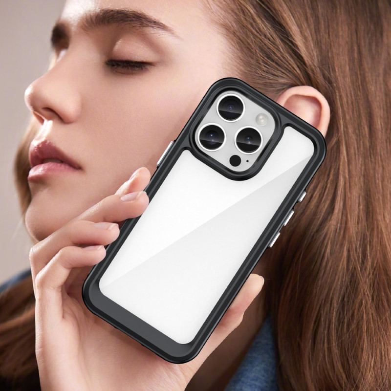 Cover Til iPhone 16 Pro Akryl Og Silikone