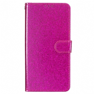 Flip Cover iPhone 16 Pro Glitter