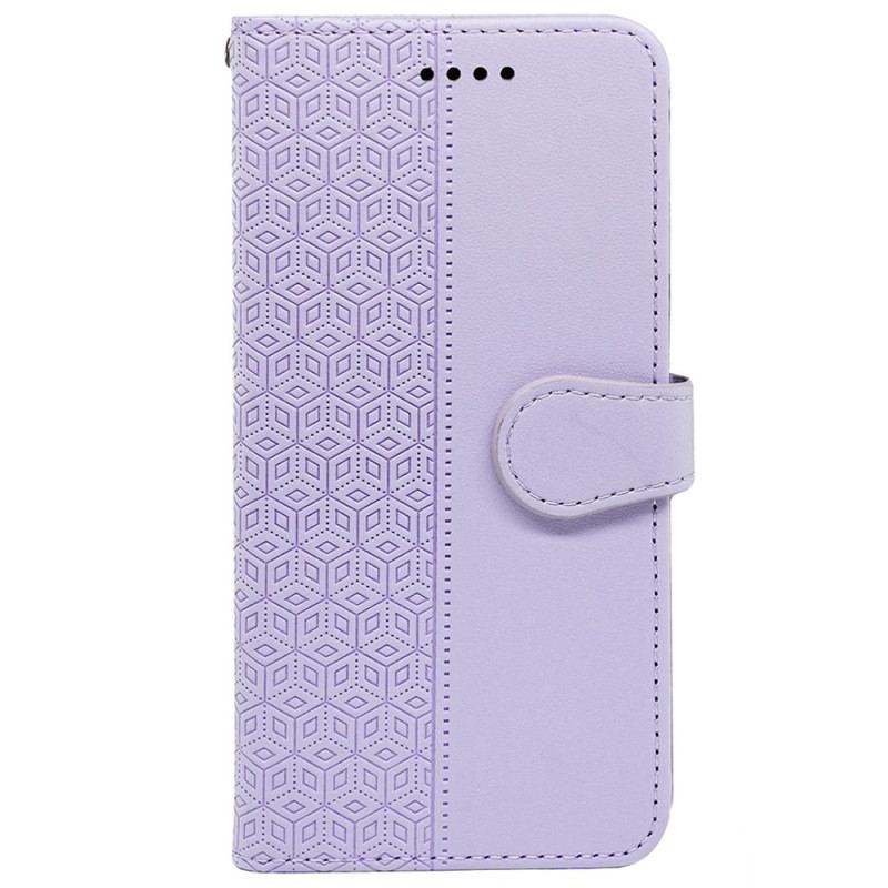 Flip Cover iPhone 16 Pro Kubikgitter