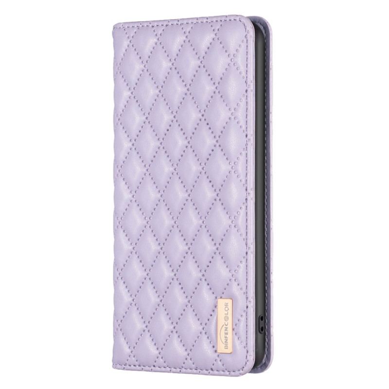 Flip Cover iPhone 16 Pro Quiltet Binfen Farve