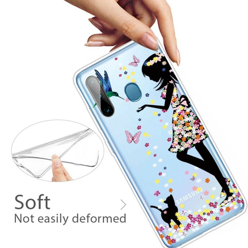 Cover Samsung Galaxy M11 Blomsterpige