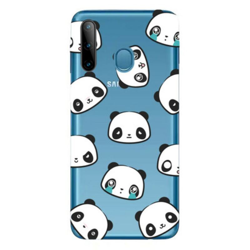 Cover Samsung Galaxy M11 Sømløse Sentimentale Pandaer