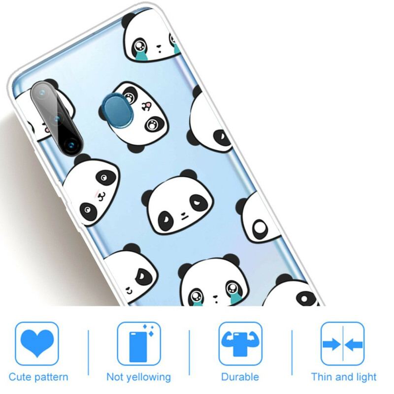 Cover Samsung Galaxy M11 Sømløse Sentimentale Pandaer