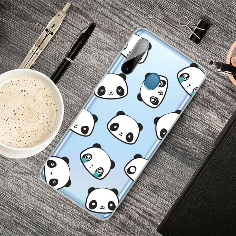 Cover Samsung Galaxy M11 Sømløse Sentimentale Pandaer