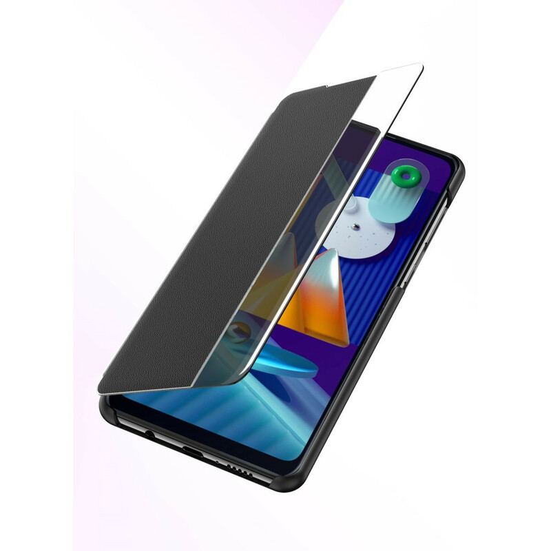 Cover Samsung Galaxy M11 Tekstureret Kunstlæder