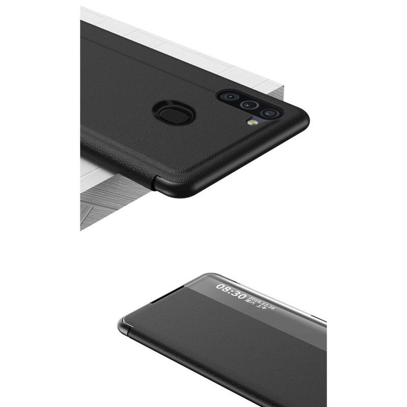 Cover Samsung Galaxy M11 Tekstureret Kunstlæder