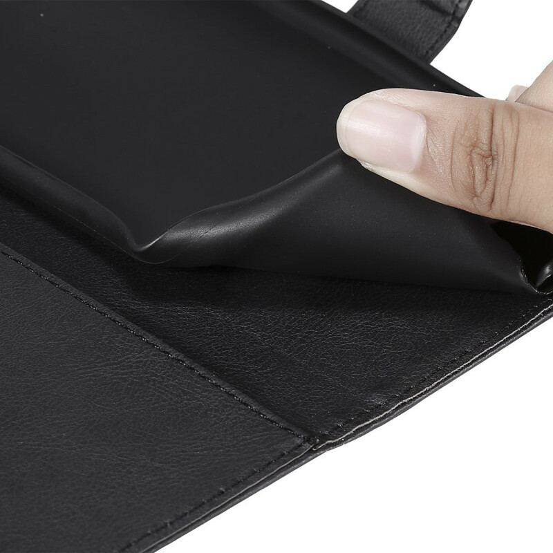 Flip Cover Samsung Galaxy M11 Imiteret Læder Standard