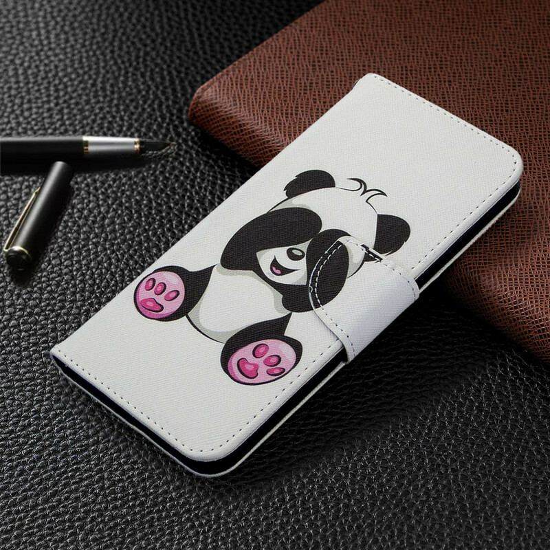 Flip Cover Samsung Galaxy M11 Panda Sjov