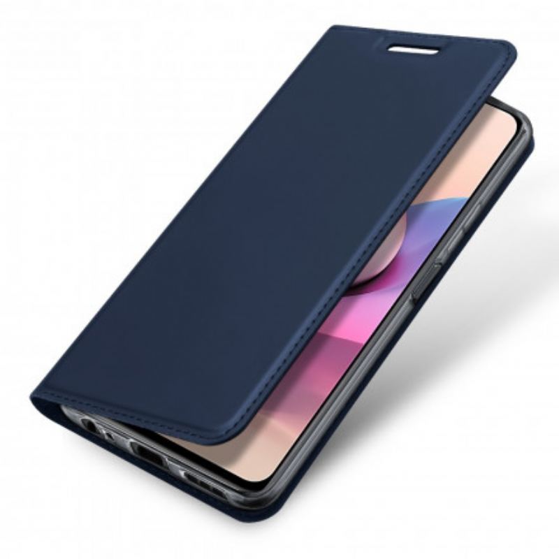 Cover Poco M5s Flip Cover Skin Pro Dux Ducis