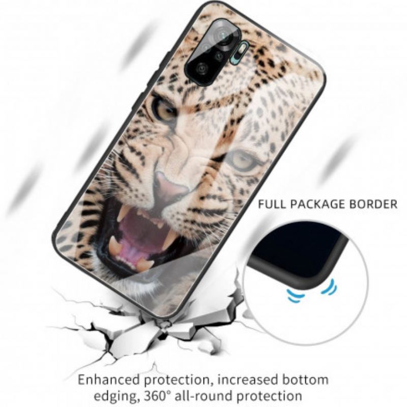 Cover Poco M5s Leopard Hærdet Glas