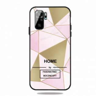 Cover Poco M5s Stiliseret Marmor