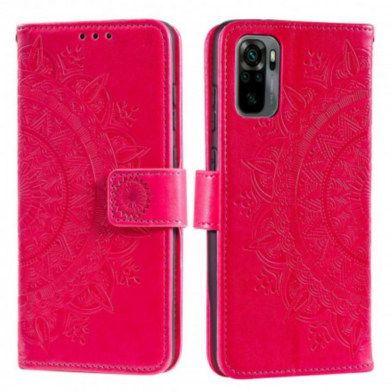 Flip Cover Poco M5s Sol Mandala